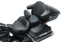 Load image into Gallery viewer, Mustang 93-13 Harley FL Touring Saddlebag Lid Covers Deluxe - Black