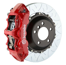 Load image into Gallery viewer, Brembo 07-14 Escalade/ESV/EXT Rr GT BBK 4Pis Cast 2pc 380x32 2pc Rotor Slotted Type3-Red