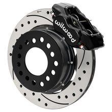 Load image into Gallery viewer, Wilwood Ford Mustang II Forged Dynalite Front Brake Kit w/ 11.38in Drilled &amp; Slotted Rotor - Black