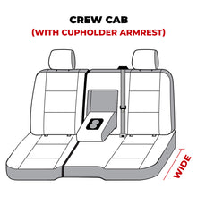 Load image into Gallery viewer, Covercraft 14 Chevrolet Silverado Polycotton SeatSaver Custom Second Row Seat Covers - Grey
