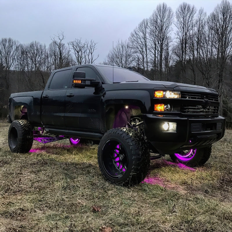 Oracle LED Illuminated Wheel Rings - ColorSHIFT No Remote - ColorSHIFT No Remote NO RETURNS