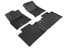 Load image into Gallery viewer, 3D MAXpider 2016-2017 Toyota Tacoma Access Cab Kagu 1st &amp; 2nd Row Floormats - Black
