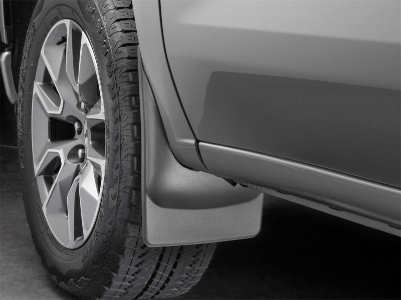 WeatherTech 2026 Subaru Forester Wilderness No Drill MudFlaps - Front  - Black