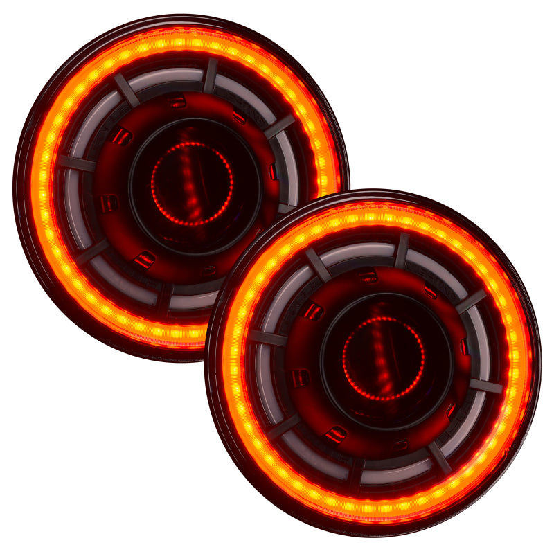 ORACLE Lighting 07-18 Jeep Wrangler JK Oculus 7in. ColorSHIFT Bi-LED Projector Headlights NO RETURNS