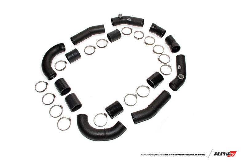 AMS Performance 2009+ Nissan R35 GT-R Alpha Upper Intercooler Piping
