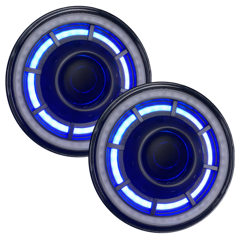ORACLE Lighting 07-18 Jeep Wrangler JK Oculus 7in. ColorSHIFT Bi-LED Projector Headlights NO RETURNS