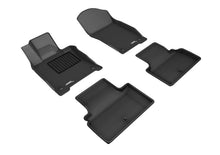 Load image into Gallery viewer, 3D MAXpider 2018-2020 Infiniti Q50/Q60 Kagu 1st &amp; 2nd Row Floormats - Black