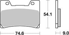 Load image into Gallery viewer, Brembo OE 90-91 Yamaha FZR R (Austria) 500cc Sinter Brake Pad - Front