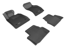 Load image into Gallery viewer, 3D MAXpider 2013-2019 Cadillac ATS/ATS-V Kagu 1st &amp; 2nd Row Floormats - Black