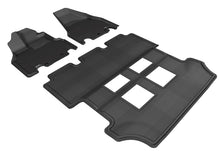 Load image into Gallery viewer, 3D MAXpider 2011-2017 Honda Odyssey EX Kagu 1st &amp; 2nd Row Floormats - Black
