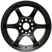 Load image into Gallery viewer, Gram Lights 57DR 15x8.0 +28 4-100 Semi Gloss Black Wheel