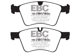 EBC 08-10 Mercedes-Benz GL320 3.0 TD (373mm Front Rotors) Yellowstuff Front Brake Pads