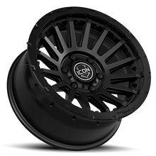 Load image into Gallery viewer, Icon Alloys Recon Pro Satin Black - 18 X 9 - 6 X 135- 6MM 5.25in BS