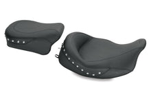 Load image into Gallery viewer, Mustang 08-21 Harley Electra Glide,Rd Glide,Rd King,Str Glide Std Touring Solo Seat w/Studs - Black