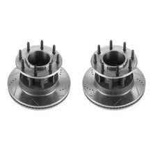 Load image into Gallery viewer, Power Stop 17-22 Ford F-350 Super Duty Front Drilled &amp; Slotted Rotor - Pair