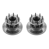 Power Stop 17-22 Ford F-350 Super Duty Front Drilled & Slotted Rotor - Pair