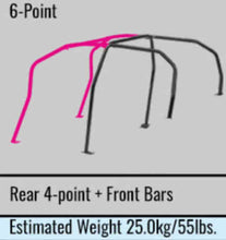 Load image into Gallery viewer, Cusco SFTY21 6-Point Around Dash Roll Cage 89-94 Nissan Skyline R32 2-Door (S/O/No Cancel)