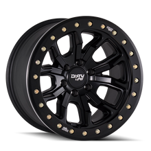 Load image into Gallery viewer, Dirty Life 9303 DT-1 17x9 / 8x170 BP / -12mm Offset / 130.8mm Hub Matte Black Wheel- Beadlock