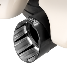 Load image into Gallery viewer, Vance and Hines Harley Davidson M8 Touring Razorback 450 Slip-ons - Black