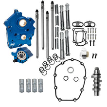 Load image into Gallery viewer, S&amp;S Cycle 24-26 Water Cooled M8 Models Chain Drive HPT542 Cam Chest Kit w/ Chrome Pushrod Tubes