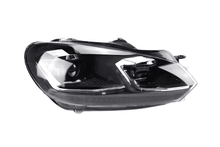 Load image into Gallery viewer, Volkswagen Golf MK6 Red, Silver, and Black Projector with Dynamic Signal LED Headlights (2009 - 2013)
