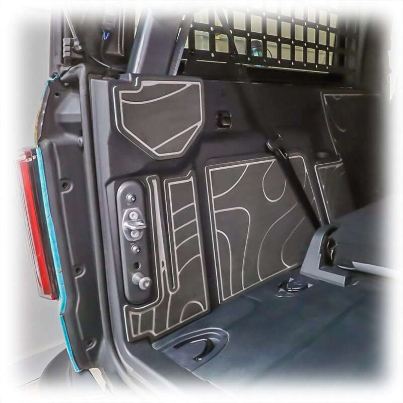 Turn Offroad 2021+ Ford Bronco (2 Door) Cargo Area Foam Protector Kit Black