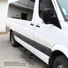 Load image into Gallery viewer, Go Rhino 13-18 Mercedes-Benz Sprinter 2500/3500 Van 3dr E-BOARD E1 Running Board Kit - Bedliner Coat