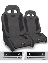 Load image into Gallery viewer, PRP 97-02 Jeep Wrangler TJ Enduro Elite Suspension Seat Crawl Edition - Gray (Pair)