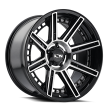 Load image into Gallery viewer, ION Type 149 20x10 / 5x127 BP / -24mm Offset / 78.1mm Hub Black/Machined Wheel