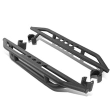 Load image into Gallery viewer, 07-16 Jeep Wrangler 2 Door Rock Crawler Nerf Bar / Step Bar Black