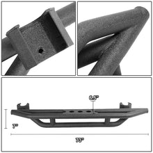 Load image into Gallery viewer, 2007-2016 Jeep Wrangler JK 4DR Power Coated Black Nerf Bars
