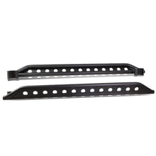 Load image into Gallery viewer, 2007-2016 Jeep Wrangler Rock Crawler Nerf Bars 4 Door 7" Black