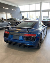 Load image into Gallery viewer, 2016–2018 Audi R8 V10 &amp; V10 Plus Coupe Custom Ducktail Rear Wing Spoiler – Dry Carbon Fiber