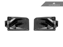 Load image into Gallery viewer, AutoTecknic Dry Carbon Corsa Front Bumper Lower Vent Set - G87 M2
