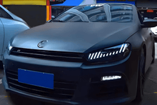 Load image into Gallery viewer, Volkswagen Scirocco 3rd Gen Modern Style Full LED Headlights (2008 - 2017)