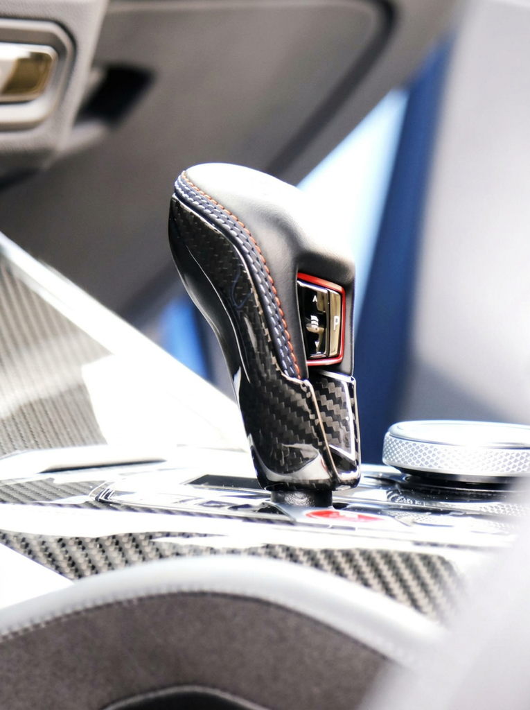 BMW 3/4 Series G80/G81/G82/G83/G87 Carbon Fiber Gear Knob (2021+)