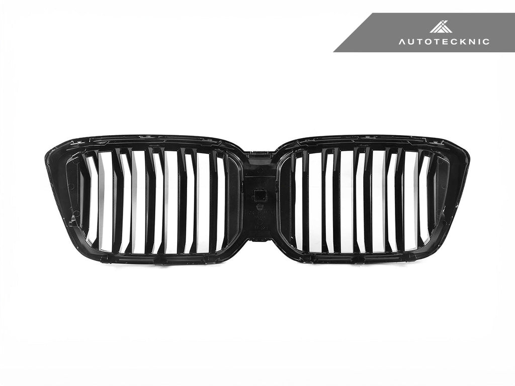 AutoTecknic Dry Carbon Fiber Dual-Slats Front Grille Set - G01 X3 LCI | G02 X4 LCI