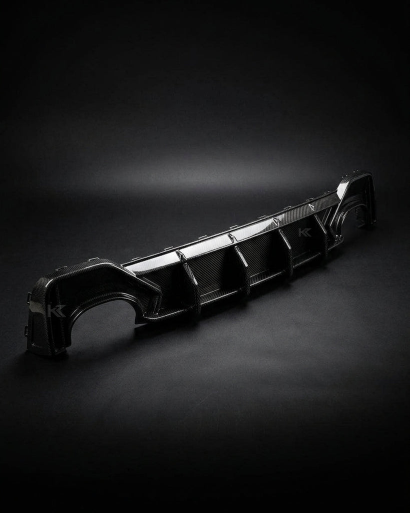 2019–2021 Audi RS6 / A6 C8 Avant Wagon Rear Bumper Diffuser – Dry Carbon Fiber