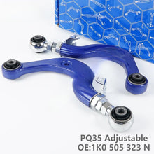 Load image into Gallery viewer, VW Golf MK5 / MK6 / Jetta / Passat / CC / Tiguan / Scirocco / EOS &amp; Audi A3 8P / Q3 &amp; SEAT Leon / Altea &amp; Skoda Octavia / Yeti / Superb Adjustable Rear Upper Camber Control Arms 2-Piece (PQ35 Platform / Replaces 1K0505323N / 5Q0505323C)
