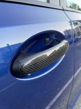Load image into Gallery viewer, BMW 5 Series G30 F90 Carbon Fiber Door Handle Cover (2017+)