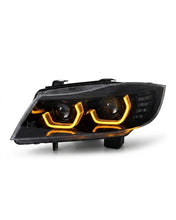 Load image into Gallery viewer, BMW 3-Series E90/E91 "TRON" Headlights 2005-2012