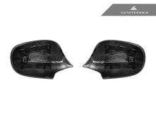 Load image into Gallery viewer, AutoTecknic Dry Carbon Fiber Mirror Cap Set - E90 3-Series Sedan LCI