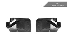 Load image into Gallery viewer, AutoTecknic Dry Carbon Front Bumper Lower Vent Set - G87 M2