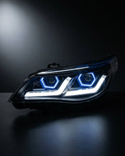 Load image into Gallery viewer, BMW 5-Series E60 E61 525i 530i 535i "Modern Style" LED Headlights (2003-2010)