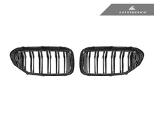 Load image into Gallery viewer, AutoTecknic Carbon Fiber Front Grille Set - G30 5-Series Pre-LCI