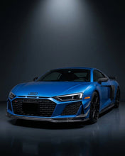 Load image into Gallery viewer, 2019–2023 Audi R8 V10 Coupe Front Bumper Lip Splitter – Prepreg Dry Carbon Fiber