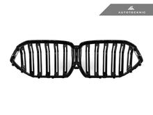 Load image into Gallery viewer, AutoTecknic Dual-Slats Gloss Black Front Grille - G06 X6 LCI