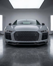 Load image into Gallery viewer, 2016–2018 Audi R8 V10 / V10 Plus Coupe 4S Gen 2 Front Bumper Lip Spoiler Set – Carbon Fiber