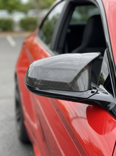 Load image into Gallery viewer, BMW 5 Series F90 M5 M Style Carbon Fiber Side Mirror Cover (2018+)