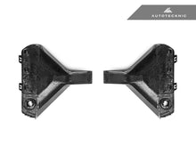Load image into Gallery viewer, AutoTecknic Dry Carbon Rear Bumper Reflector Trim Set - G87 M2